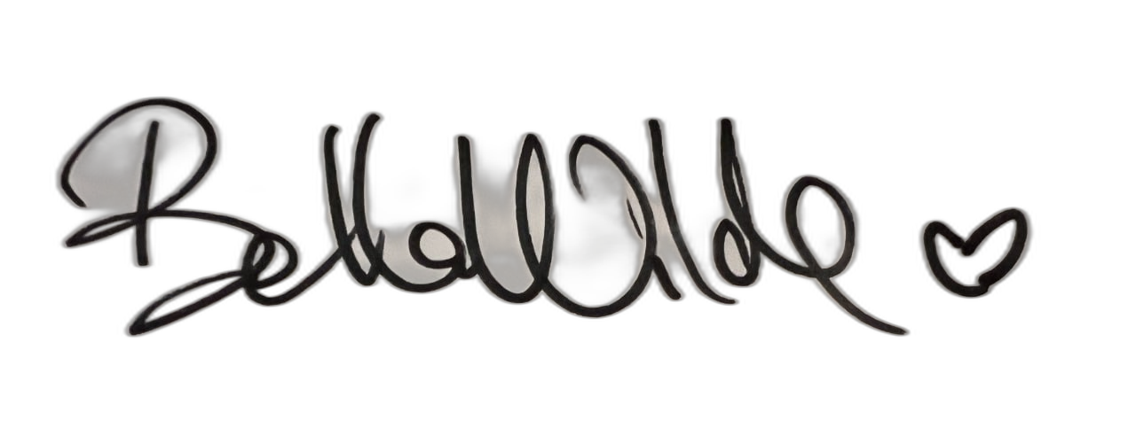 Bella Wilde signature
